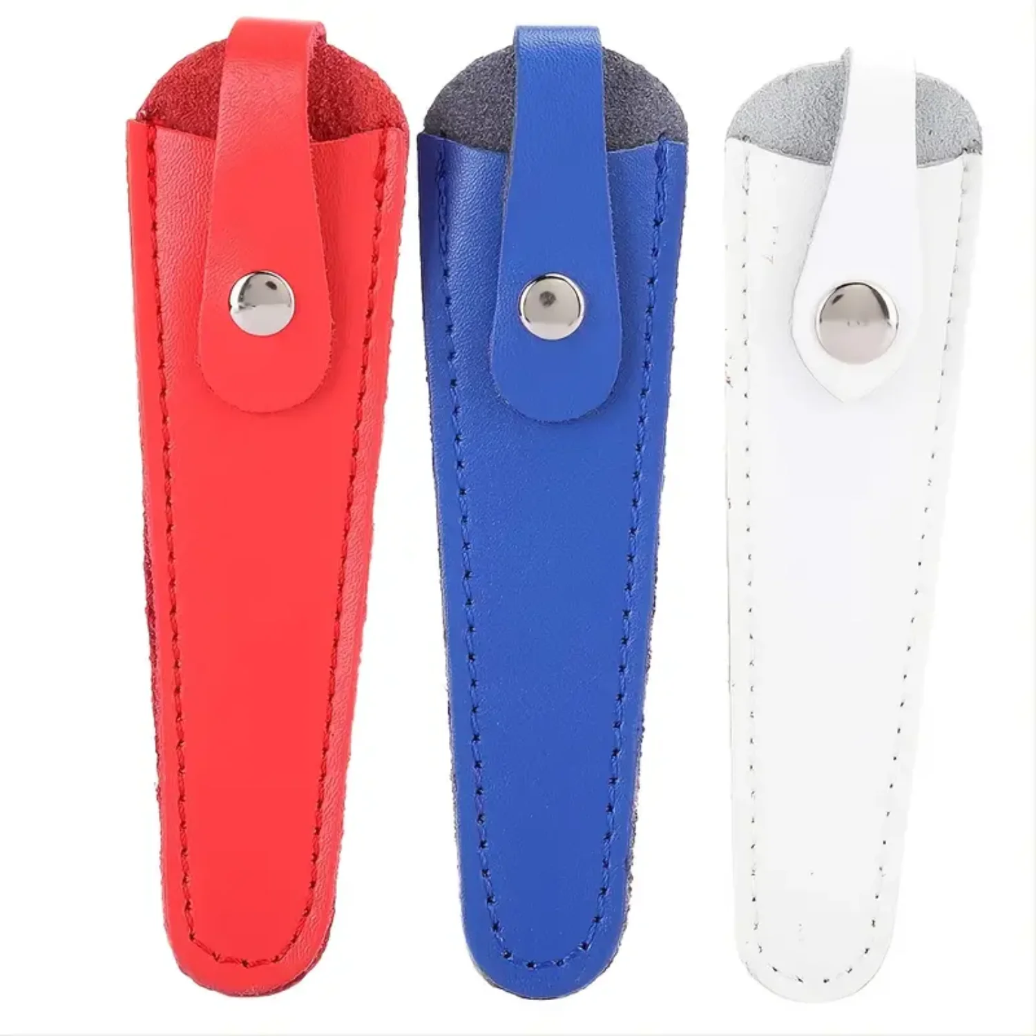 

Salon Hair Scissor Bag, PU Leather Sheath Holder for Portable Storage, Organizer for Hairdressers Tools - 1Pcs