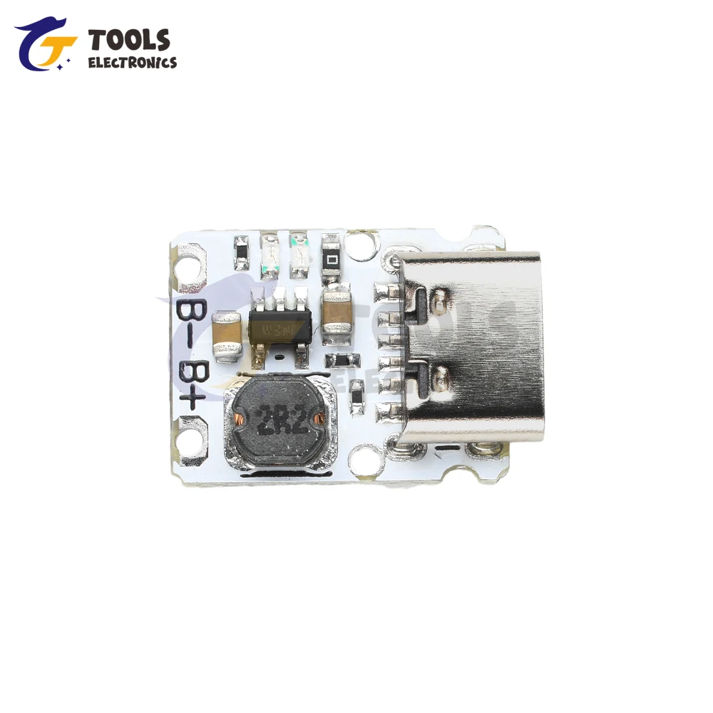 Module de Charge/décharge de batterie Li-ion DC 5V 1,2 a, carte d'alimentation Boost de Type C avec Protection contre les surcharges/surintensités