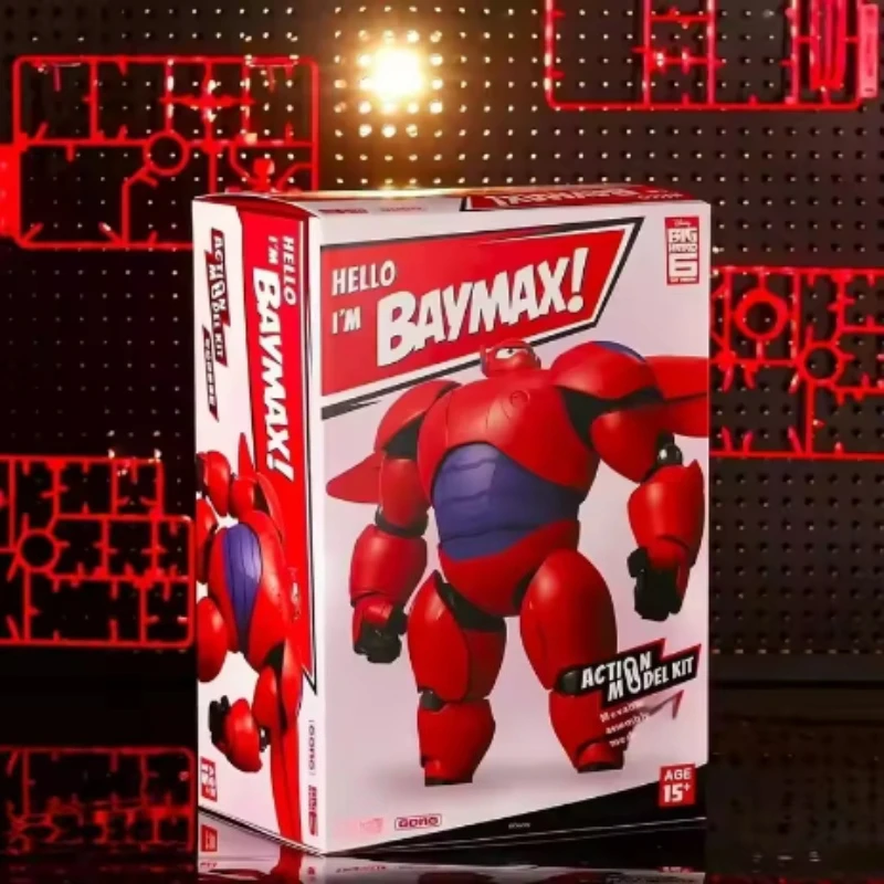 Brand New Genuine Gong Big Hero 6 Baymax Series Assembled Model Baymax 18cm Assembled Action Figure Boy'S Gift