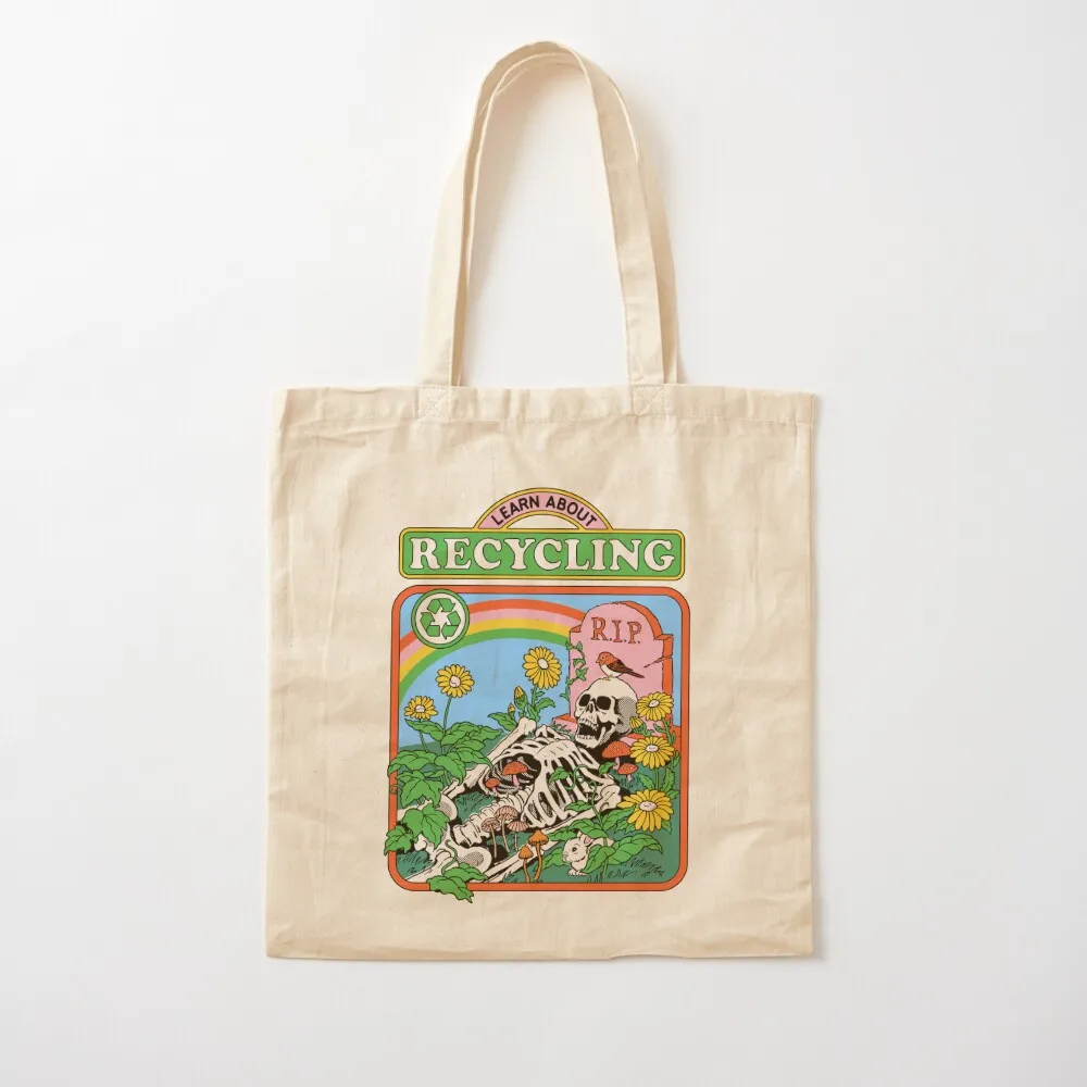 Learn About Recycling Tote Bag custom tote bag Reusable bags handbag