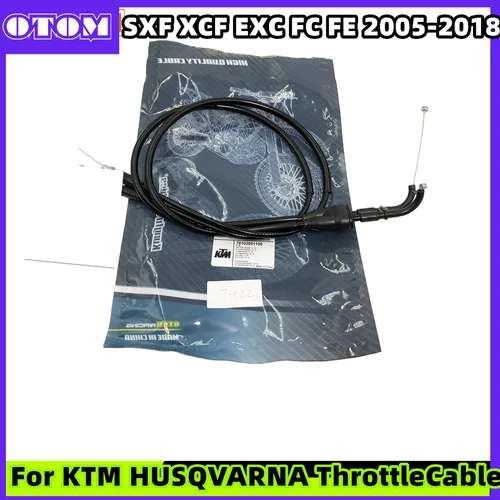 OTOM-Cable de acelerador para motocicleta, línea de tracción de acelerador, tubos de combustible, alambre de acero para KTM HUSQVARNA EXC SXF XCF FE FC 250 350 450 500