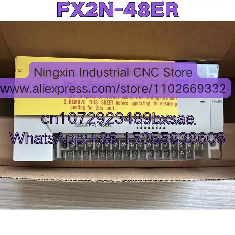 Latest Quotation FX2N-48ER New Original PLC Expansion Module FX2N 48ER