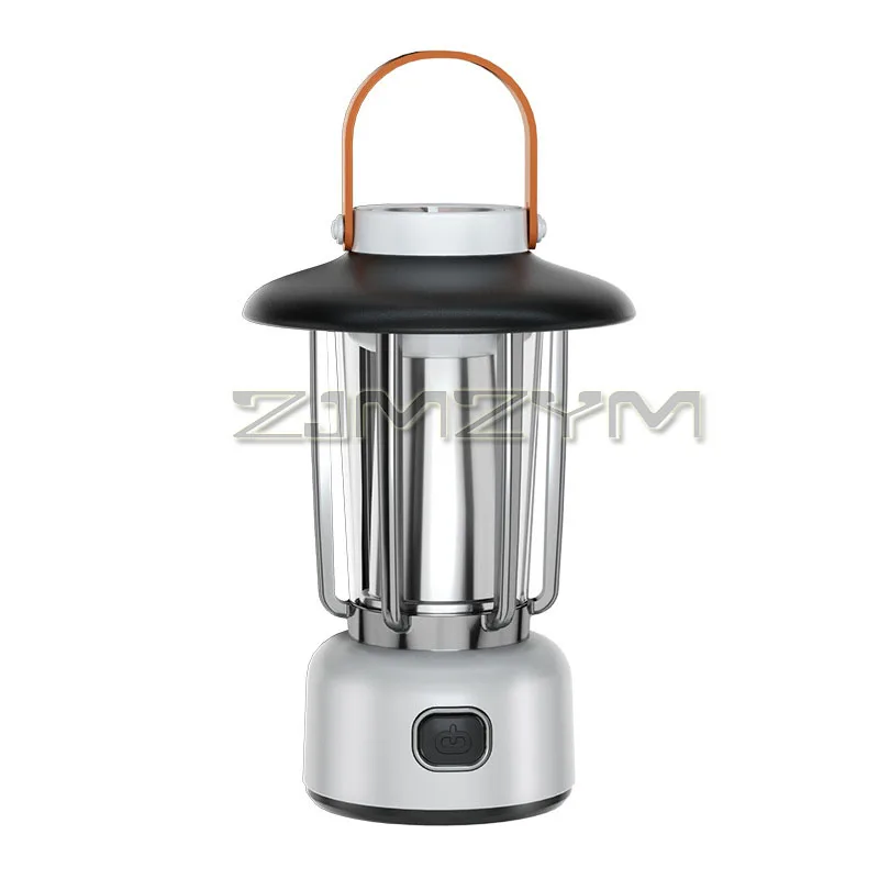 Linterna para acampar al aire libre de 4 modos, lámpara de ambiente portátil recargable para acampar, minilinternas colgantes LED potentes, luz de emergencia