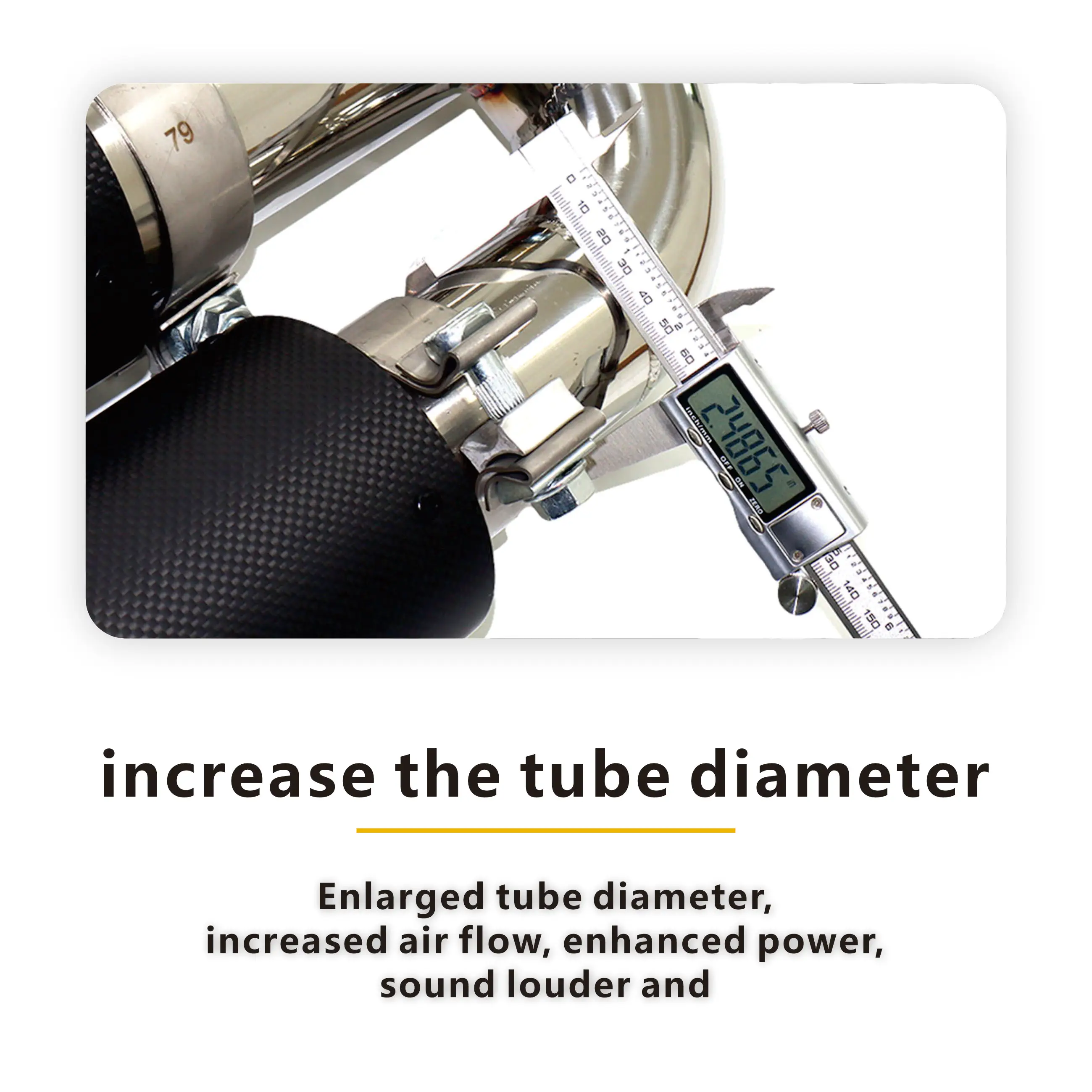 HMD تخصيص حصري من الفولاذ المقاوم للصدأ مباشرة من خلال العادم لسيارات BMW M8 F92 4.4T Catback بدون صمام كاتم الصوت #2