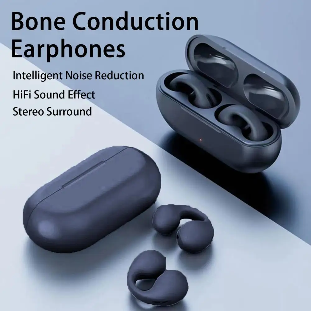 1 Paar robuste leichte Sport kopfhörer HiFi-Sound effekt Clip Ohr Bluetooth-kompatibel 5 3 Headsets Musik-Player