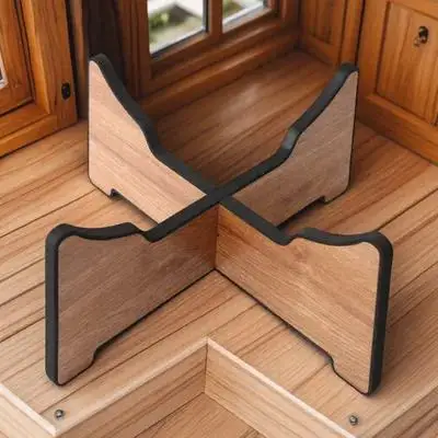 

Professional Tongue Drum Stand Heavy Duty Steel Build Foldable Display Rack for Musical Instrument Floor Support