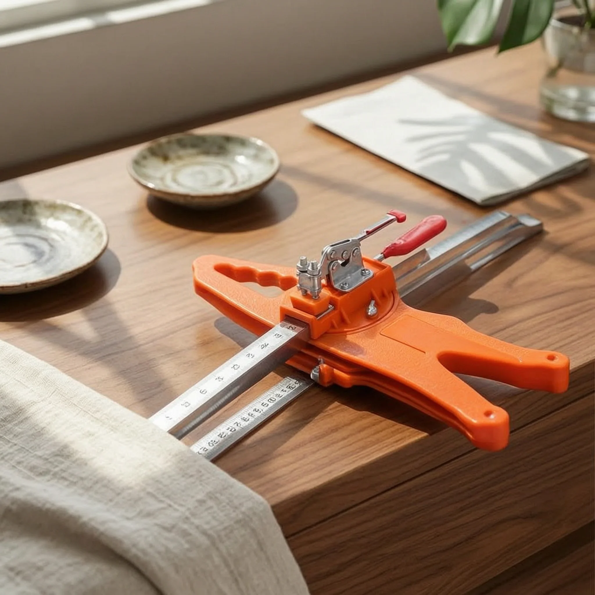 Compact Storage Gypsum Board Cutter Hand Tool for Clean Drywall Trimming During Construction and Carpentry Jobs