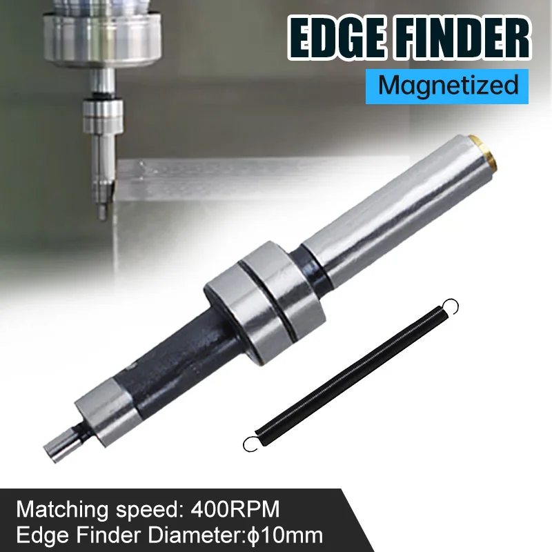 1pc Mechanical 10MM HSS Edges Finder For Milling Lathe Machine Touches Point Sensor Including Milling Cutter