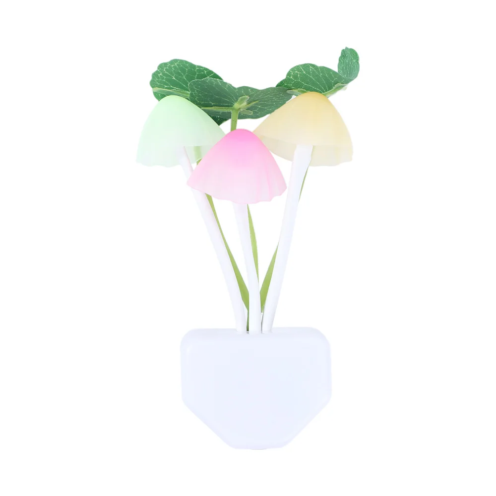 Bedroom Multicoloured Cute Control Dream New Romantic Home Bed Sensor Control LED Lamp Mushroom Light Colorful