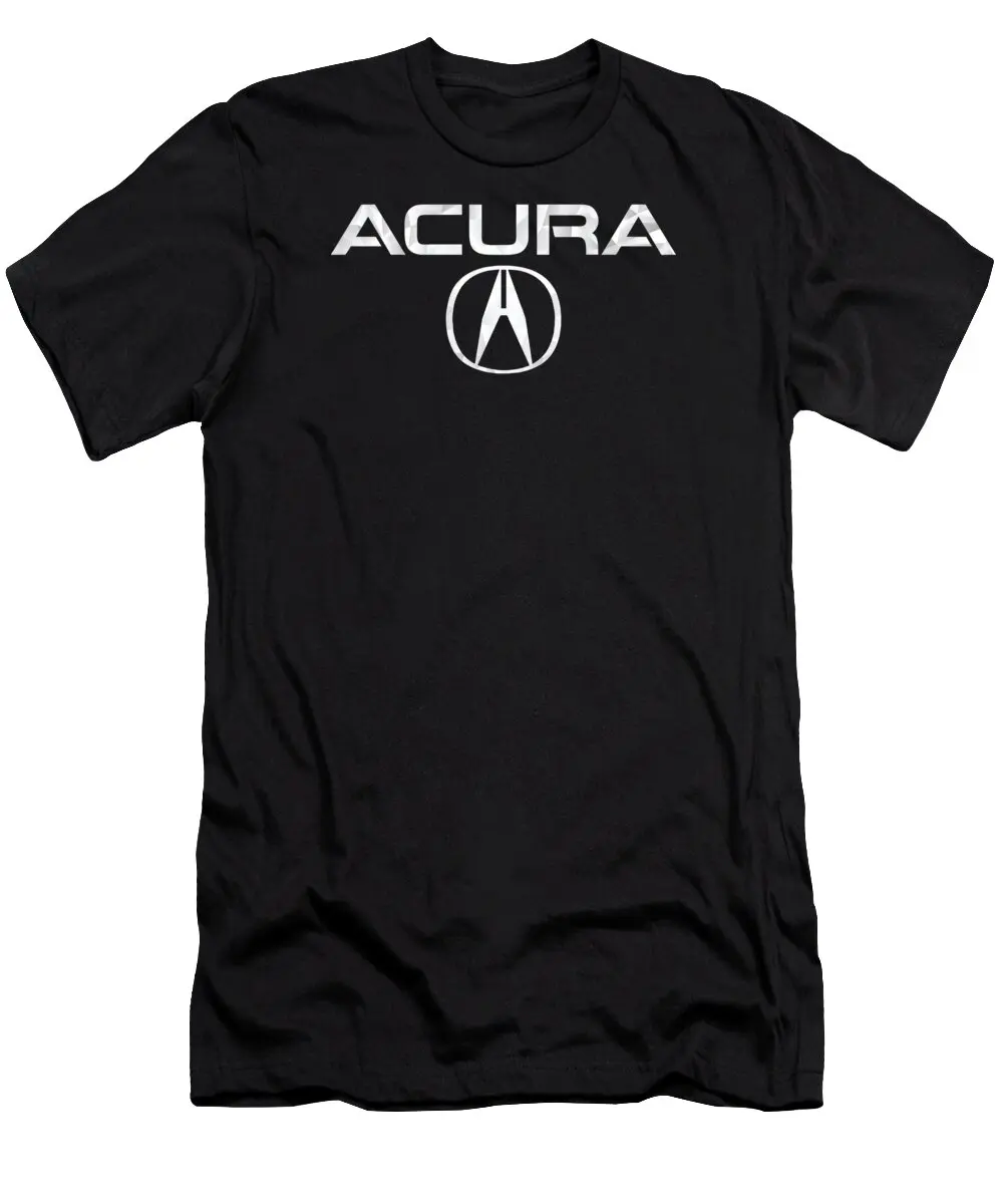 

Honda Men's and Women's T-shirts Summer Acura Letter Print Motorcycle Riding Enthusiasts Trend Brand Couple Short Sleeves
