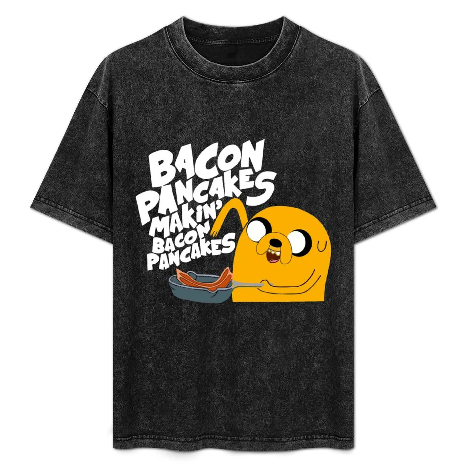 

Pancakes Bacon Bacon T-Shirt plus size clothes man clothes customizeds Men's t-shirts