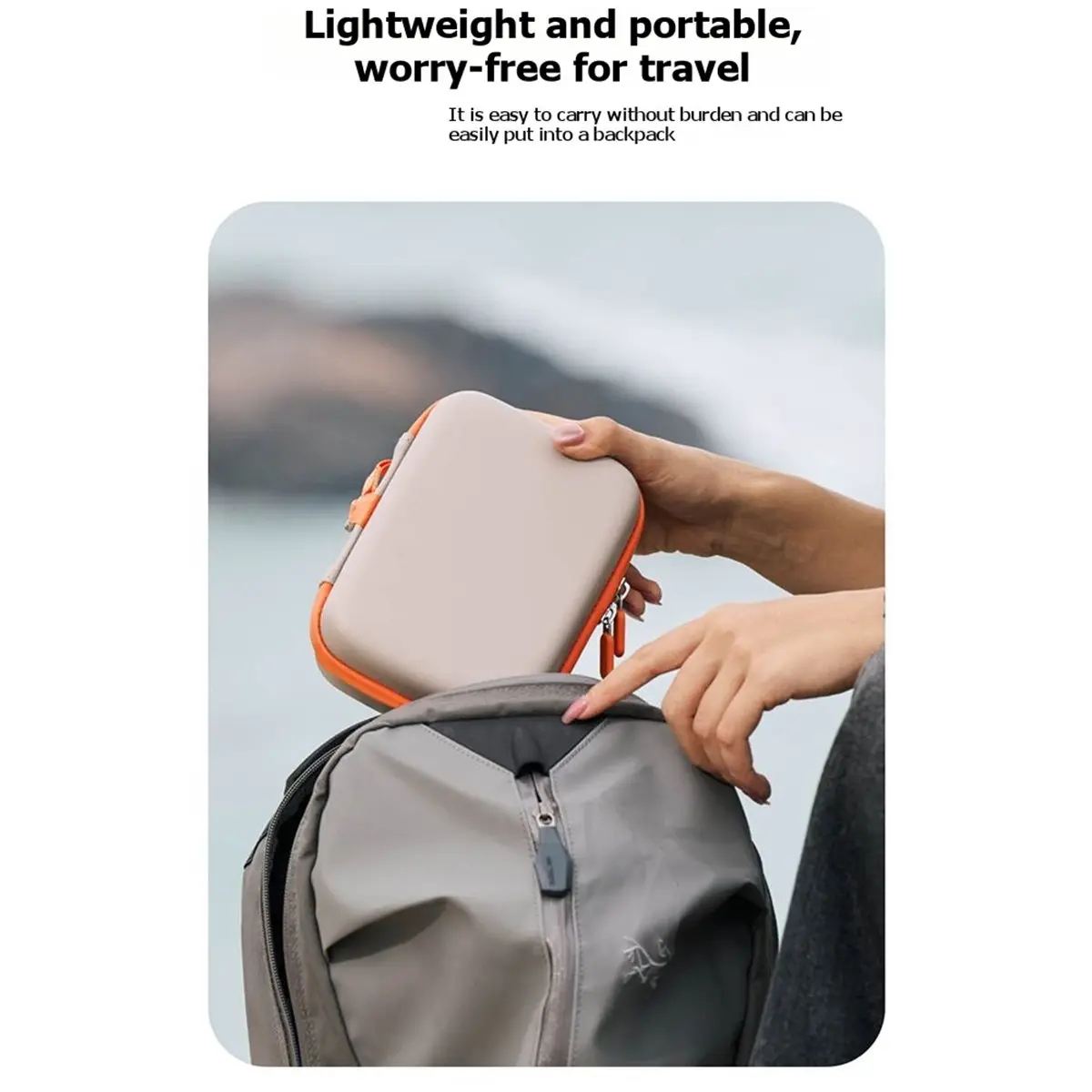Can buy Action Camera Storage Bag for DJI Osmo Action 6 5 4 Protective Carrying Case Box Travel Storage Organizer Accessories A