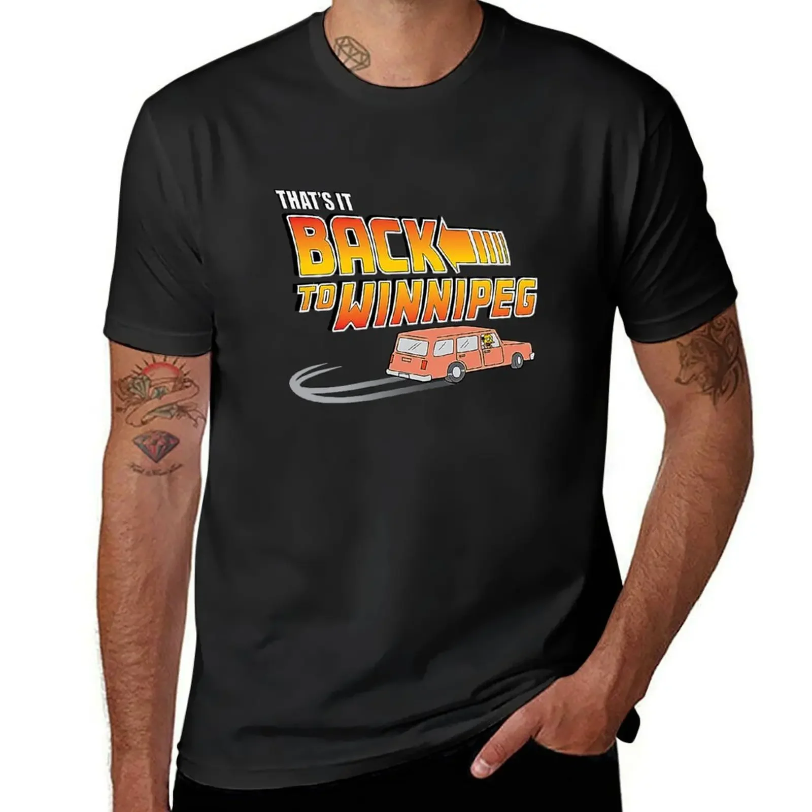 That's It Back To Winnipeg T-Shirt sublime vintage mens t shirts pack