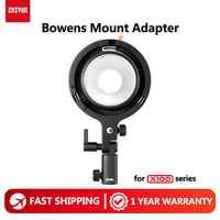 ZHIYUN Bowens Mount Adapter with ZY Mount for ZHIYUN MOLUS X100 RGB LED Video Light Photography Accessories