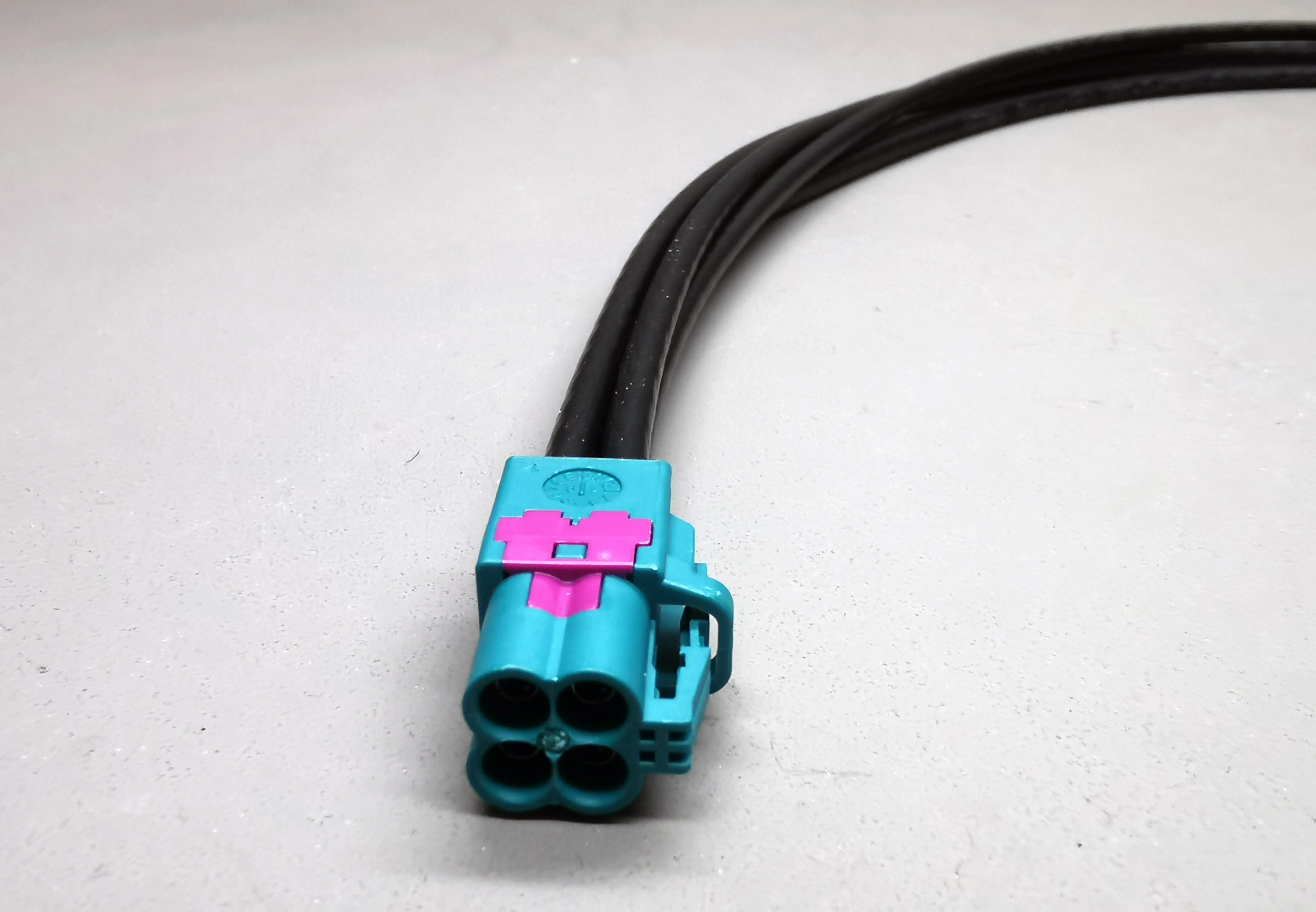 Minifakra 4-in-1 male/female coaxial cable, 500mm