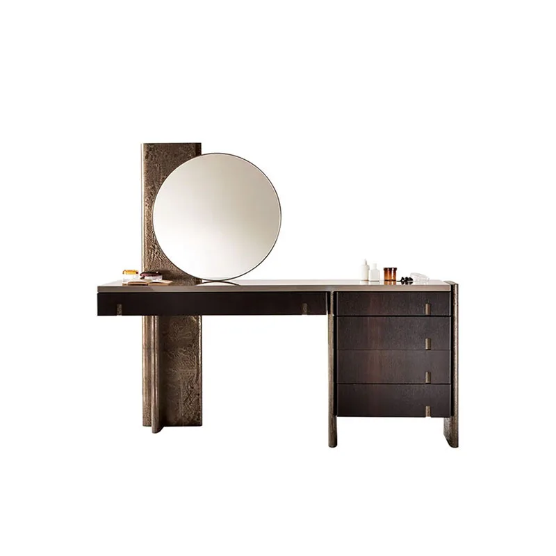 

High-end dressing table, light luxury and high-end sense, modern creative dressing table