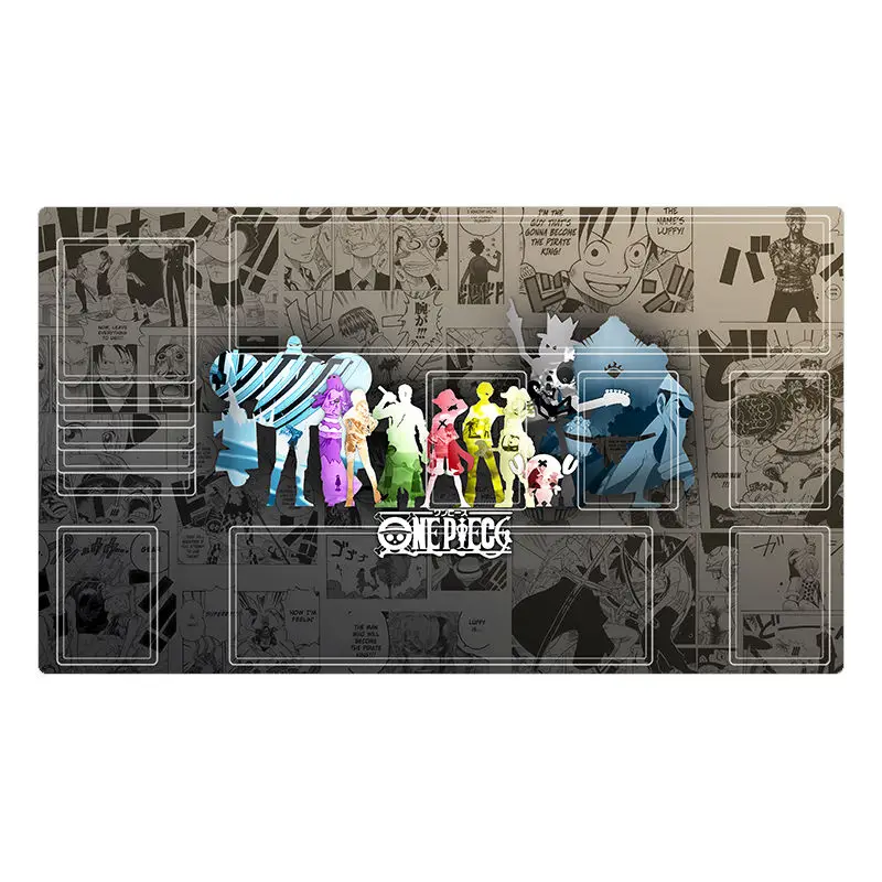 OPCG One Piece Luffy Zoro Card Playmat Battle Item Game Mat Collection Playing Cards Fight Anime Duel Disk Placemat Trainer Toys