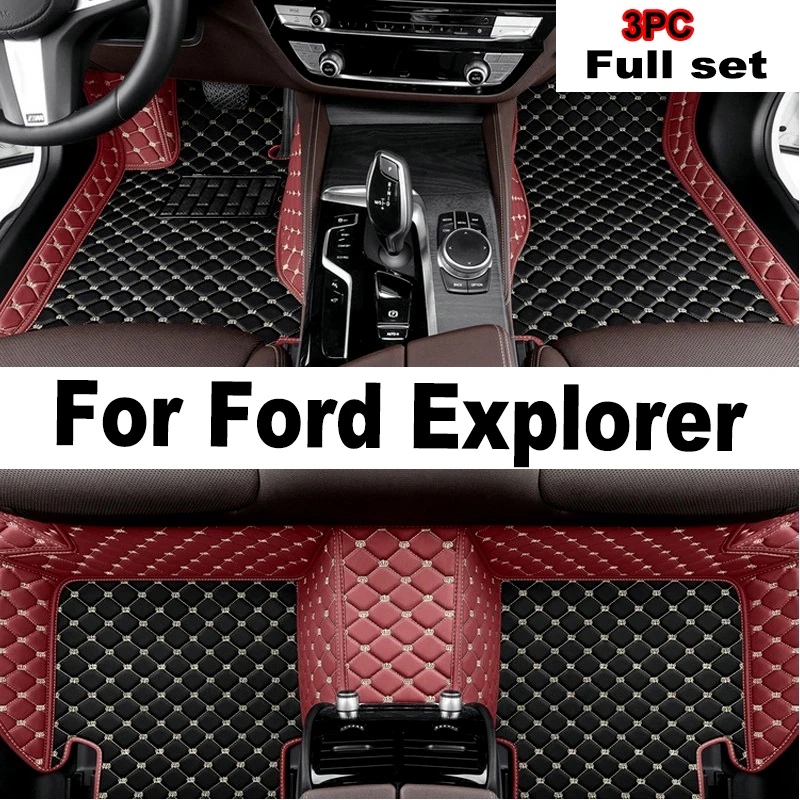 

Car floor mats for Ford Explorer 2006 2007 2008 2009 2010 2011 2012 2013 2014 2015 Custom auto foot Pads automobile carpet cover