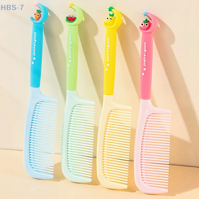 Мультяшная расческа для укладки волос, маленькая свежая расческа, подходящая для переноски инструментов для укладки волос и аксессуаров