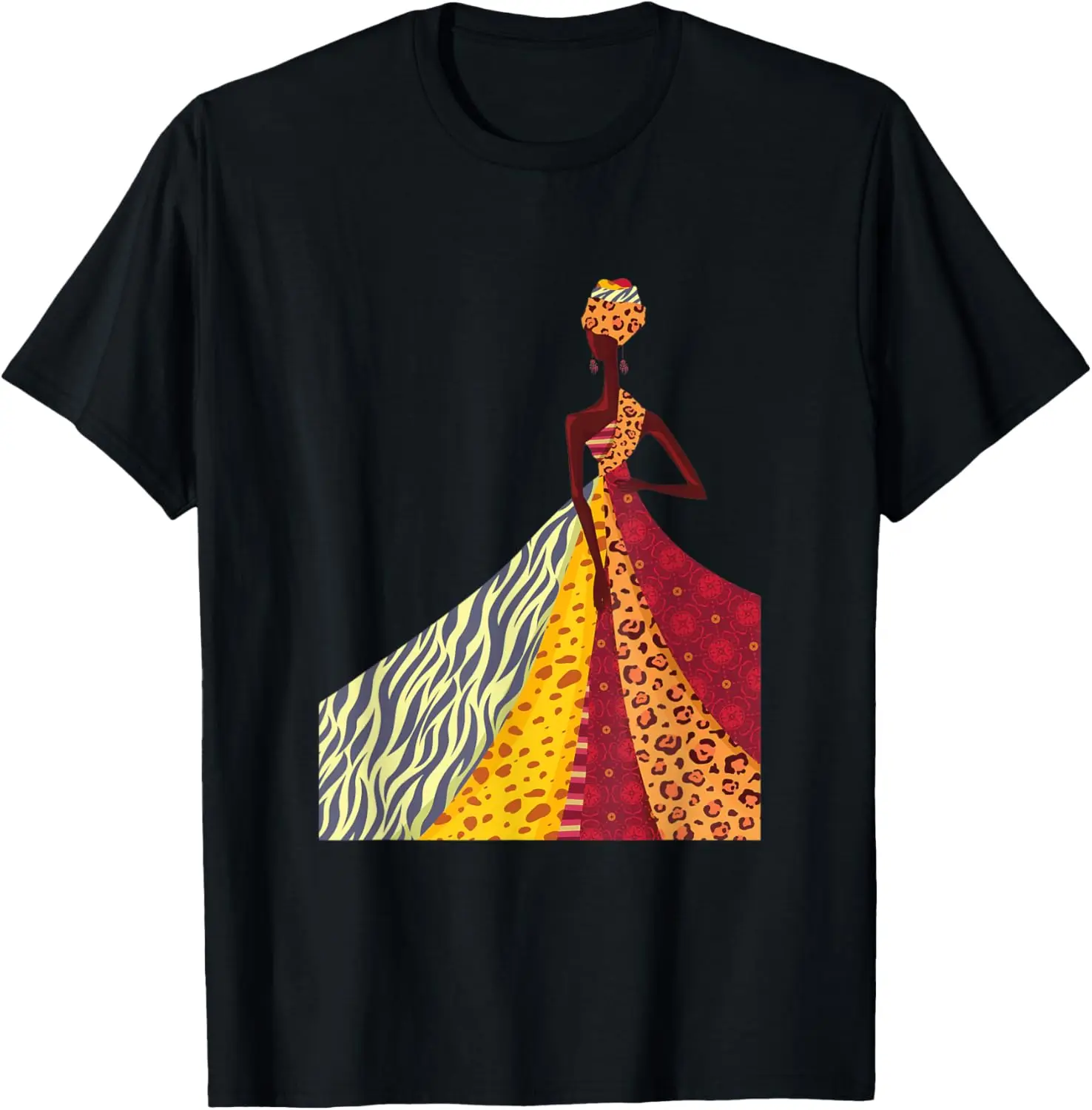 

Beautiful African Woman Graphic T-Shirt