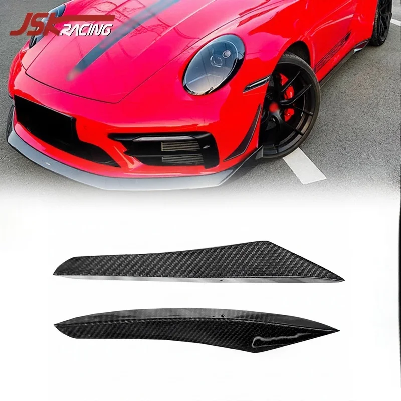 

Сухие карбоновые накладки на передний бампер для Porsche Carrera 911 992 S 2019-2022 годов выпуска