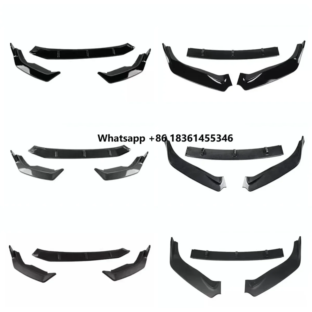For  Sylphy Sentra 14th 2016-2021 modified Auto Front small surround Front shovel Car Accessories Front lip