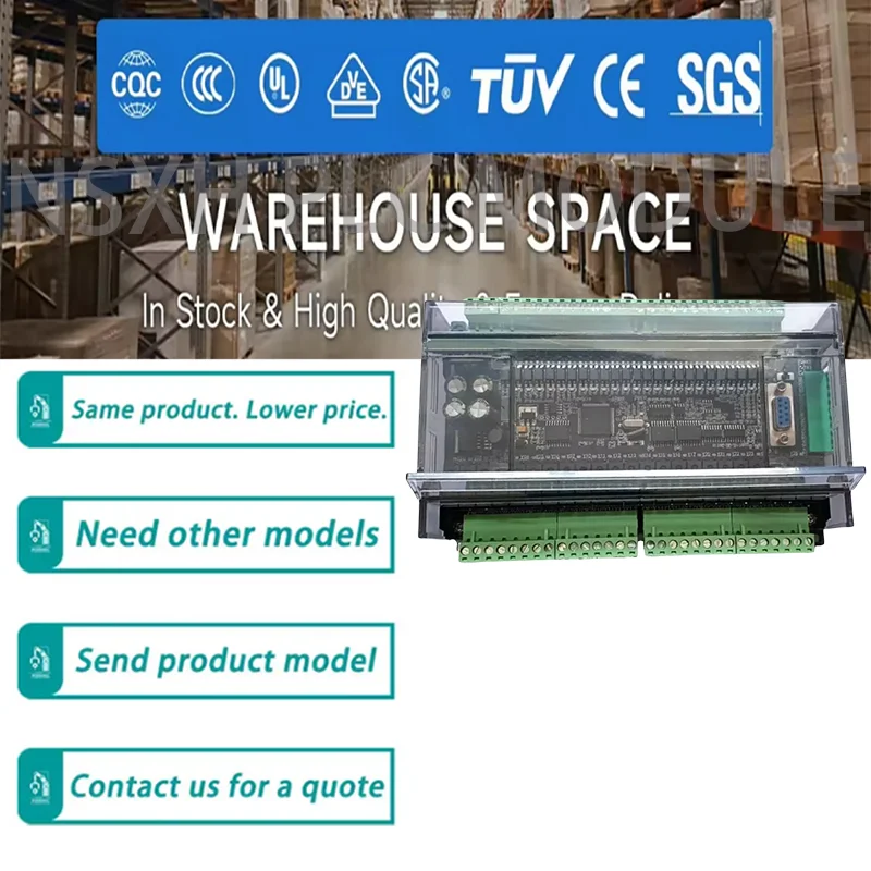 

New Original FX3U 48MR 48MT 48MR-6AD-2DA 48MT-6AD-2DA