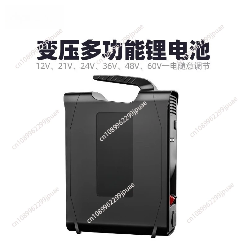 

Adjustable Voltage Backpack Lithium Battery 12V 21V 24V 36V 48V 60V High Capacity Multi Functional