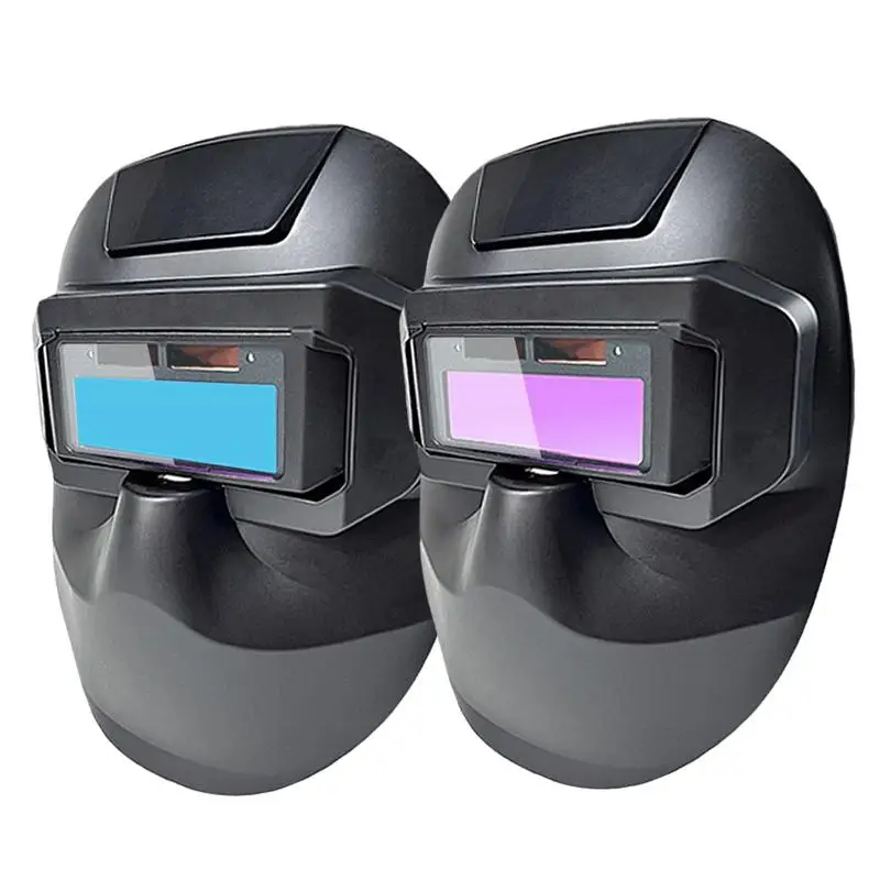 Welding Face Cover Auto Darkening Anti-Glare Face Shield Welding Face Protector Face Protective Shield For Grinding Plasma