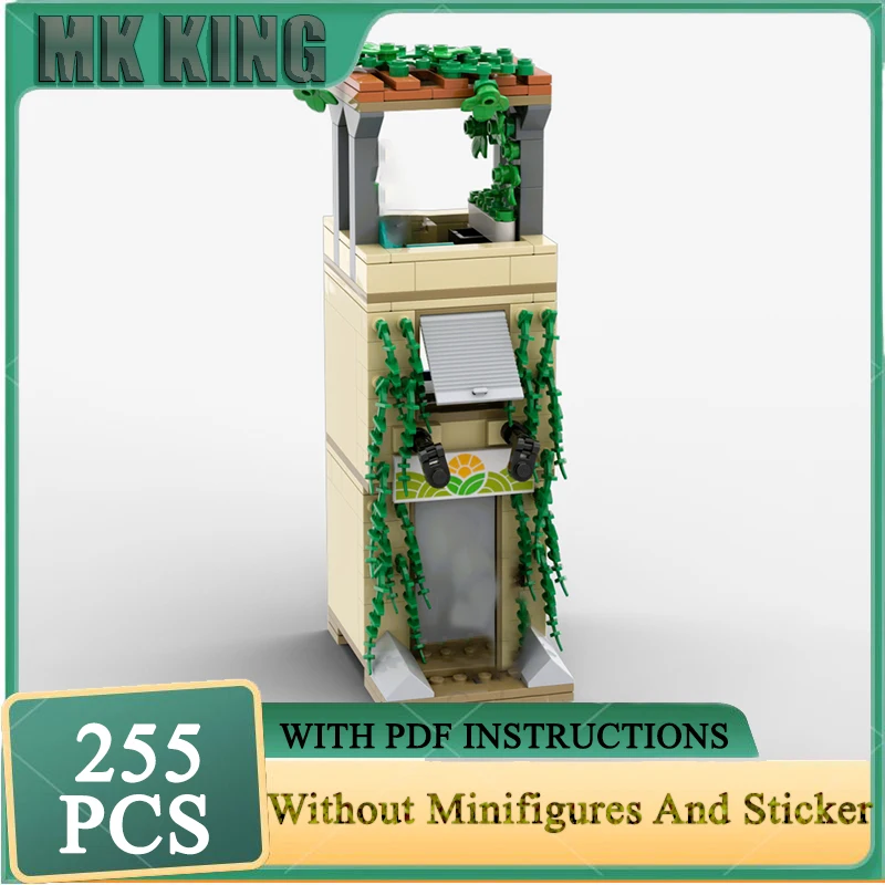 

City Street View Model Moc Building Blocks Coworking Space Model Technology Bricks Assembly Holiday Construstion Toy Gifts