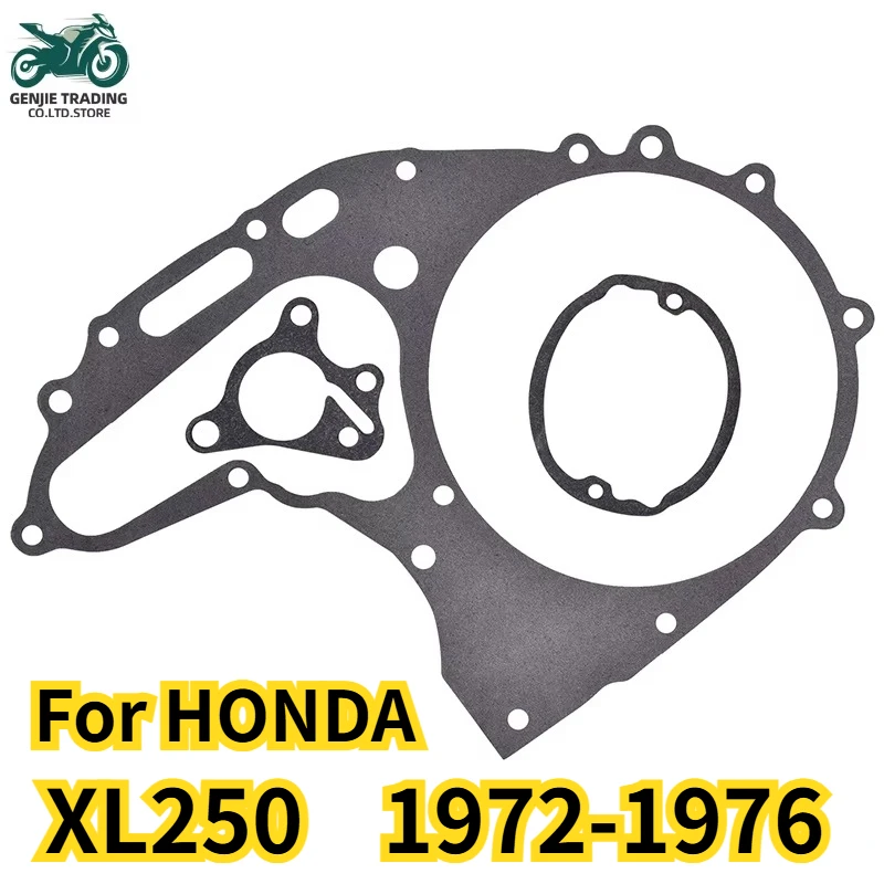 12191-376-306 For HONDA XL250 XL 250 1972-1976 250cc Motorcycle Engine Full Cylinder Head Complete Overhaul Mat 11394-356-306