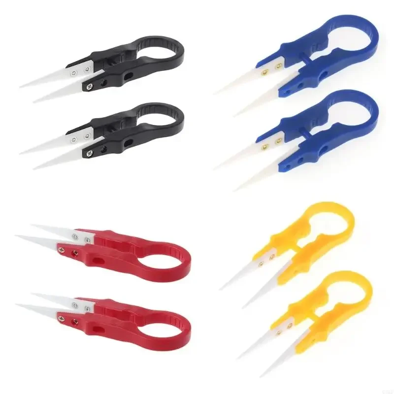 

Ceramic Straight Tip Electronic Soldering Tweezers, AntiStatic Reverse Acid Resistant Ceramic Tweezers
