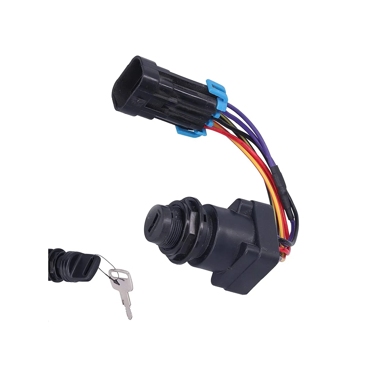 

Outboard Ignition Switch Key Kit 893353A03 Replacement Parts Fit for Mercruiser DTS Boat Accessory