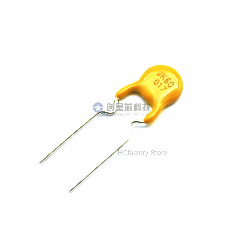 

NEW Original Jk60-017, 60V / 0.17a, 170ma, PPTC thermistor, original product, 50uds. BOM List Quick Quote