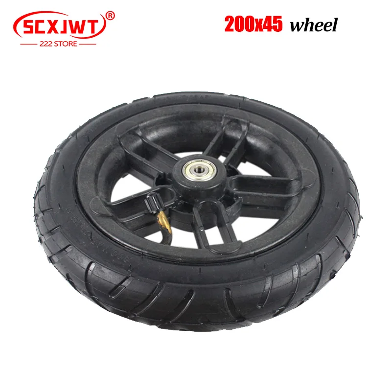 8 Inch Inflated Wheel For E-twow S2 Scooter M6 Pneumatic  With Inner Tube 8