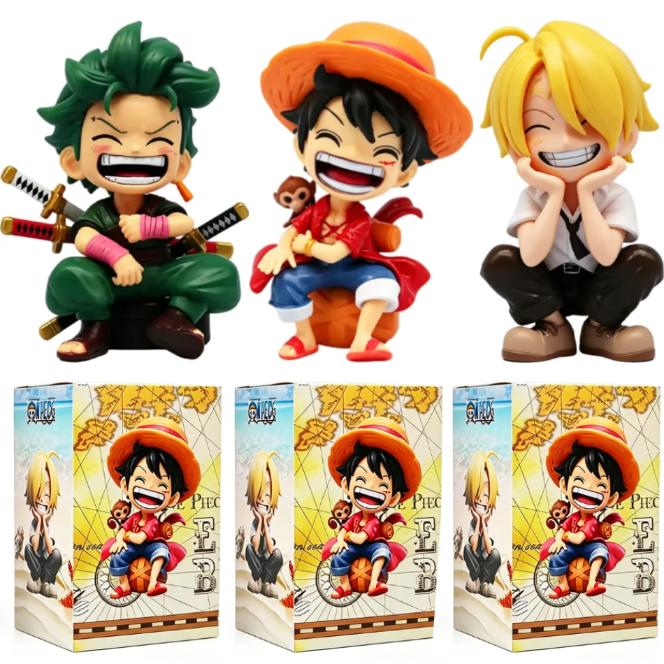 One Piece Chibi zittende figuu - Interior Design Japan recensie en prijs