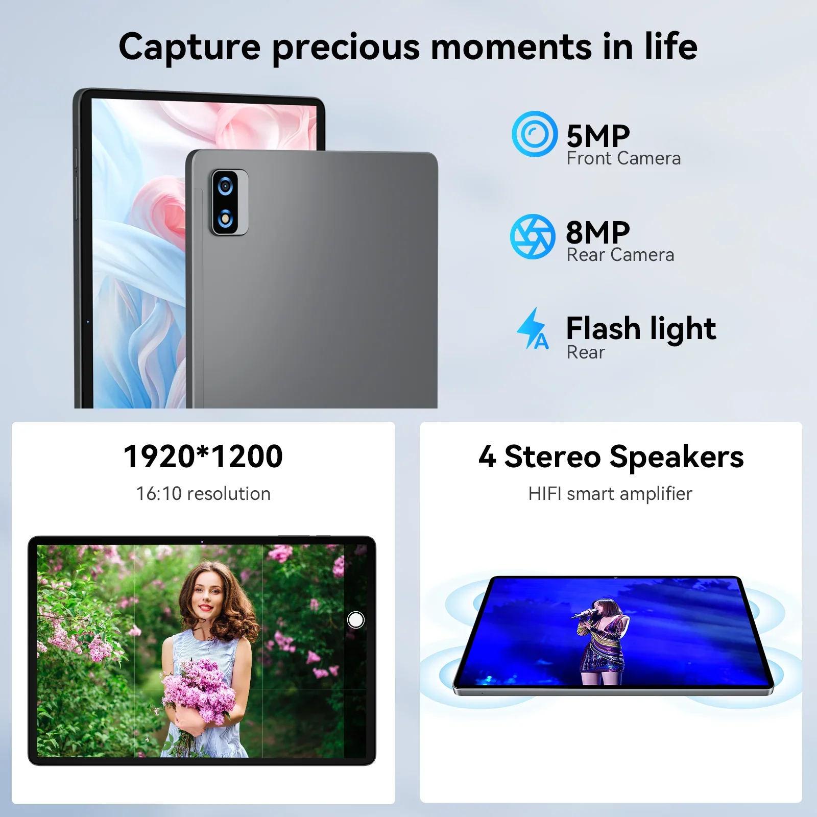 Adreamer VirgoPad 10 10,1-дюймовый планшет Android 12 GPS, восьмиядерный IPS-дисплей 1920x1200, 4 ГБ, 64 ГБ, 6000 мАч, аккумулятор для детей/студентов