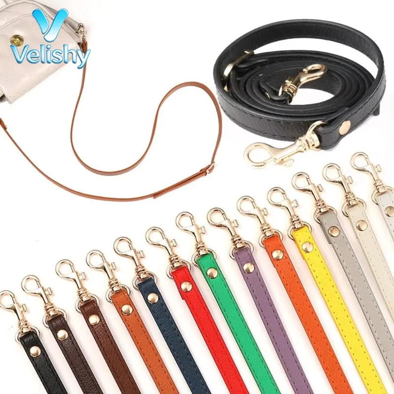 Chic 120cm PU Leather Bag Strap Versatile Handle Replacement Perfect for Crossbody and Handbag Styles