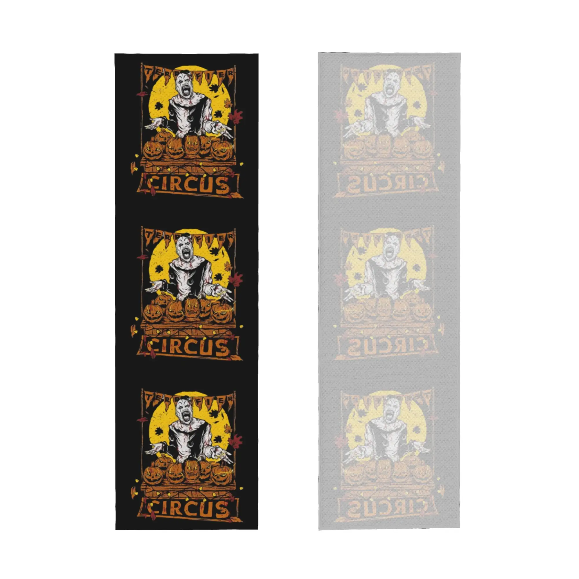 Terrifiers Halloween Circus Cold Exercise Towel Quick Dry Face Towel  Shower Towels