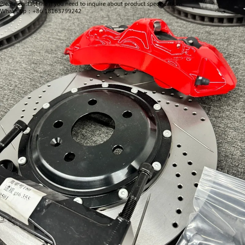 

High Performance 6Pot Big Brake Kit with Large Calipers Upgraded Rotors for Enhanced Braking System