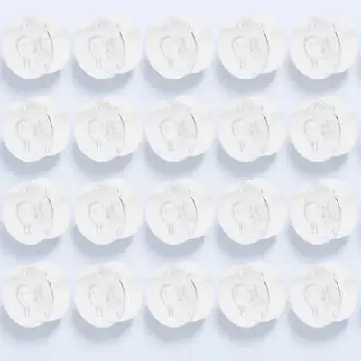 

50Pcs Transparent Sewing Bobbins Reliable Plastic Material Prevents Thread Unraveling Portable Compact Design Home Sewing