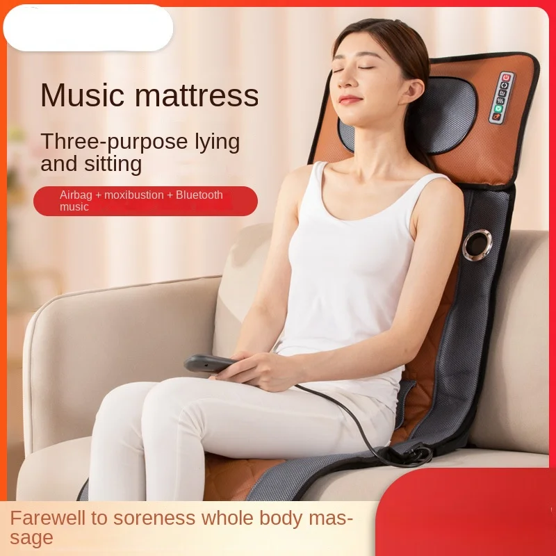 Electric Home Multifunctional Massager Waist Cervical Spine Foot Whole Body Massage Mattress Treatment of Whole Body Pain