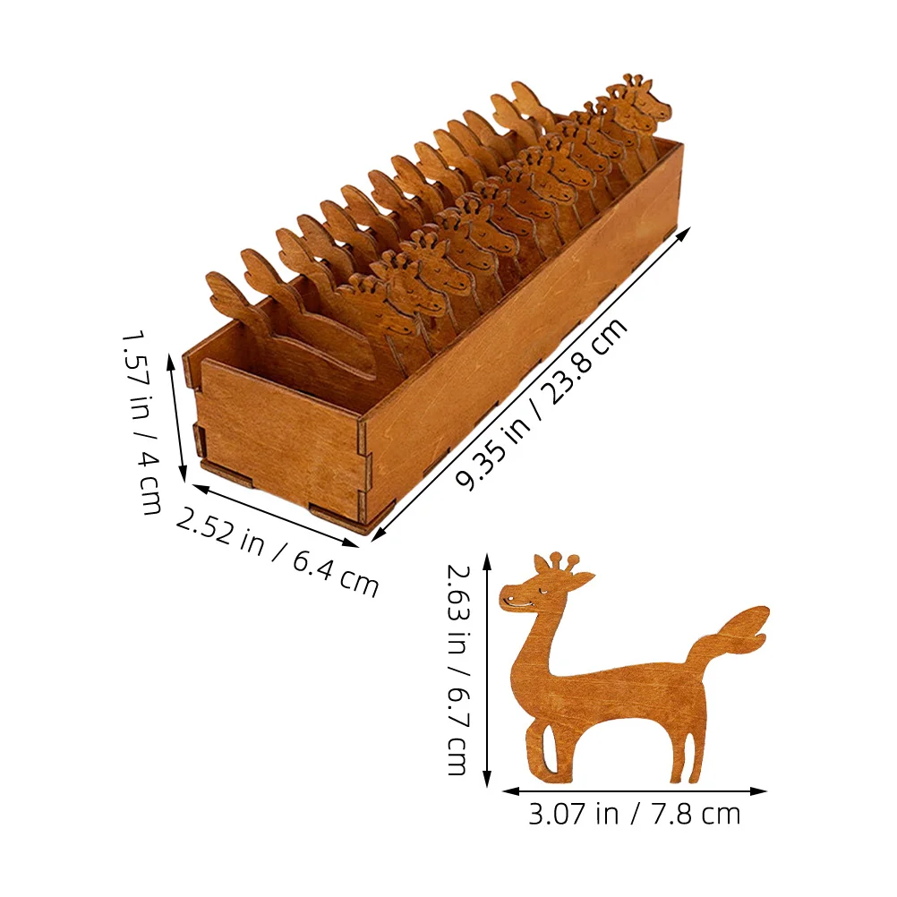 15 قطعة المغزل الخشبية الحرف الخياطة الموضوع بكرة الغزلان شكل مجموعة للتطريز الغزل Diy بها بنفسك مشاريع حامل مُنظِم أداة الخشب #4