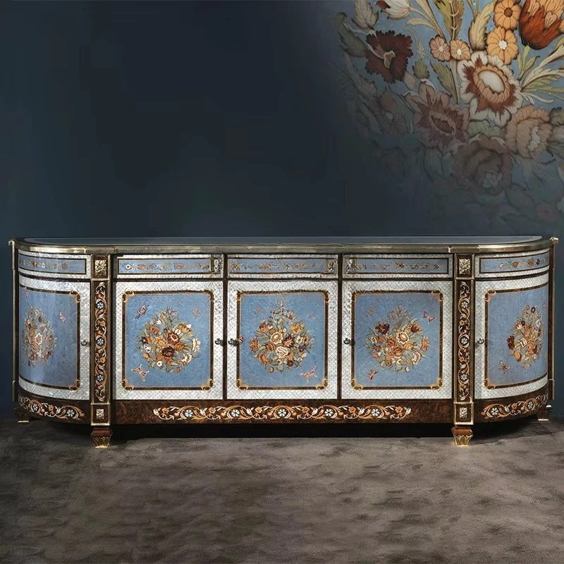 Tableware Living Room Furniture Oak Cabinets