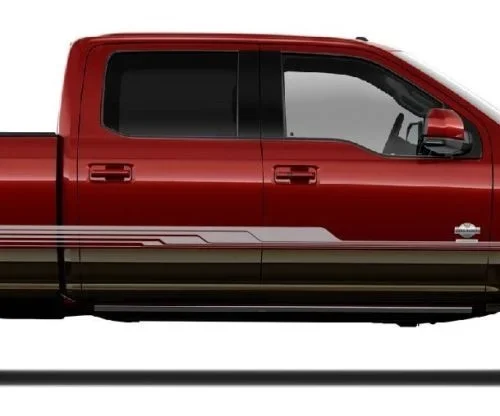 

For 1Set 2 side of car FORD F-150 F-SERIES / Dodge Ram Silverado 829 Lazer Decal Graphic Stripe 3M Car Styling