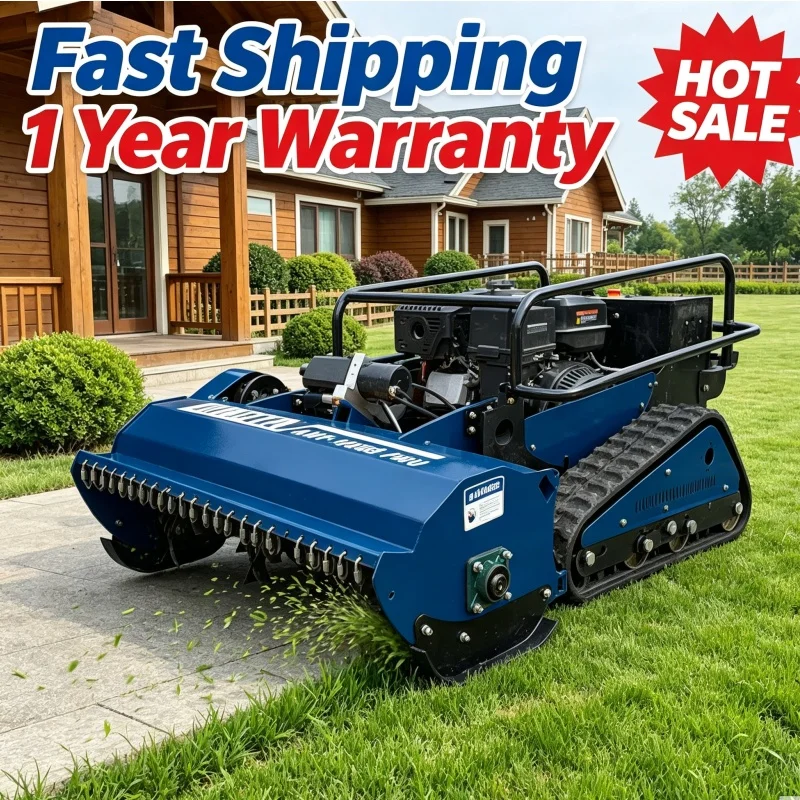 Customized Flash Sale Wireless Remote Control Lawn Mower Grass Trimmer For Regular Household Home Lawn Maintenance