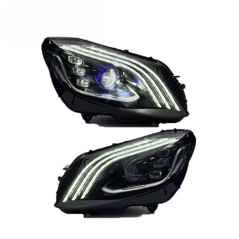 

SJC Auto high-quality auto parts for C-Class W205 2015-2021 C200 C300 modified LED lighting system