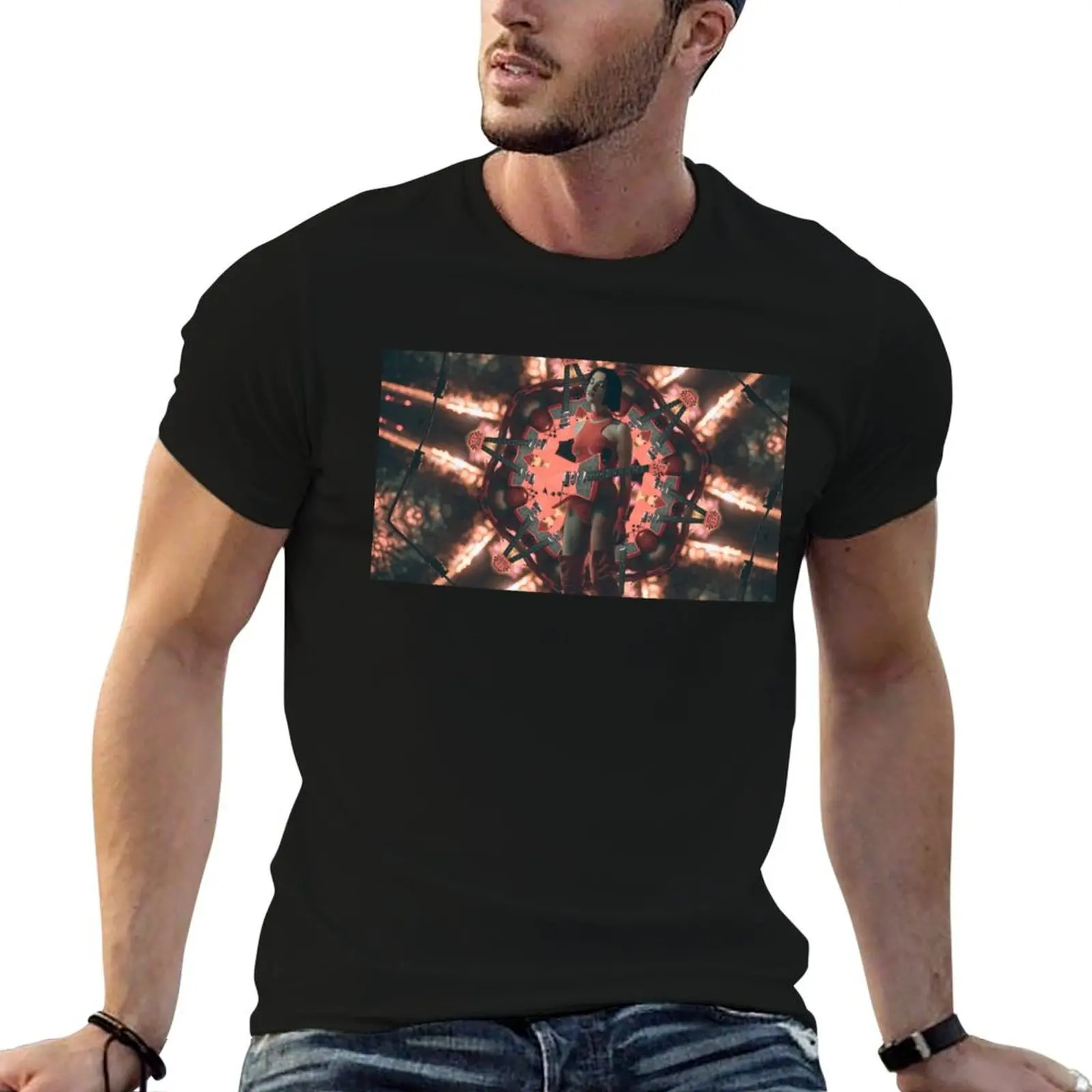St Vincent Psych T-Shirt Casual Lightweight Short Sleeve Top