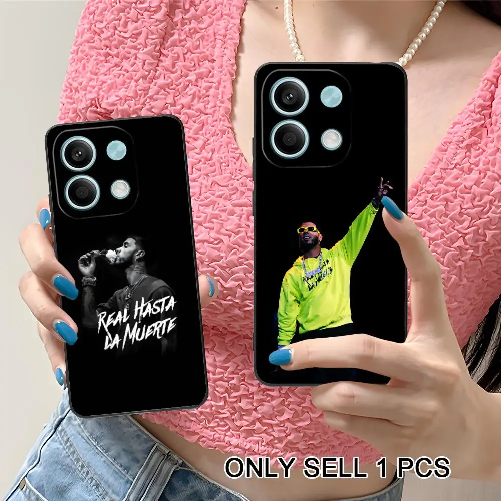 Anuel AAAA Phone Case for Xiaomi Redmi 15 14 13 12 A7 5 3 2 1 C Plus 4G 5G Soft TPU Shockproof Cover