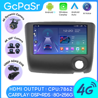 Car Radio Android 13 Carplay For Toyota Vitz Yaris Echo 1999-2005 Navigation GPS Android Auto Screen Stereo Head No 2din 5G Wifi